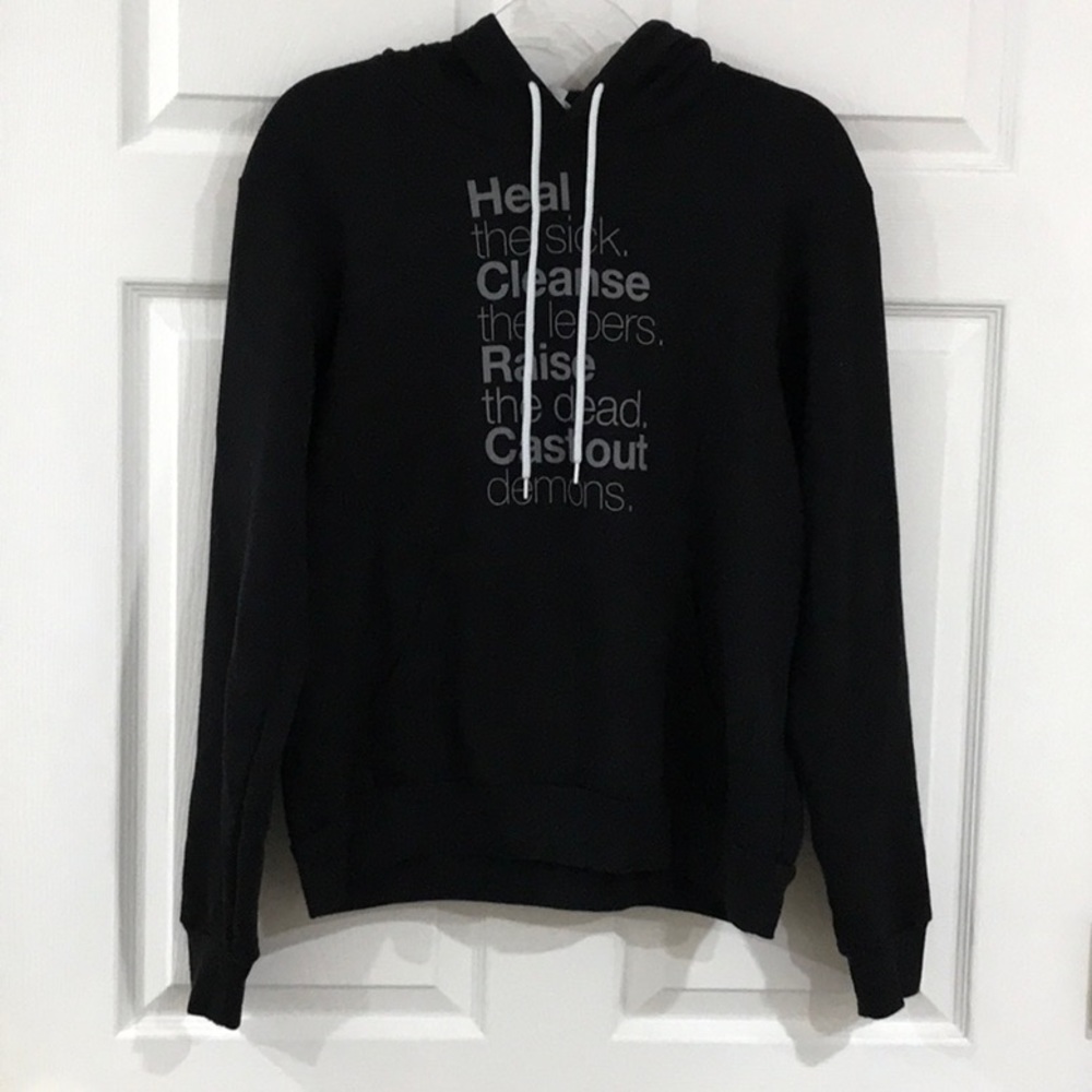 Black Bella Canvas Christian Hoodie Sweatshirt